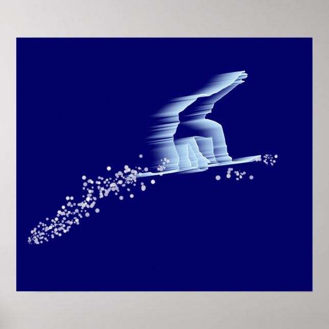 Poster du snowboard (Devant)