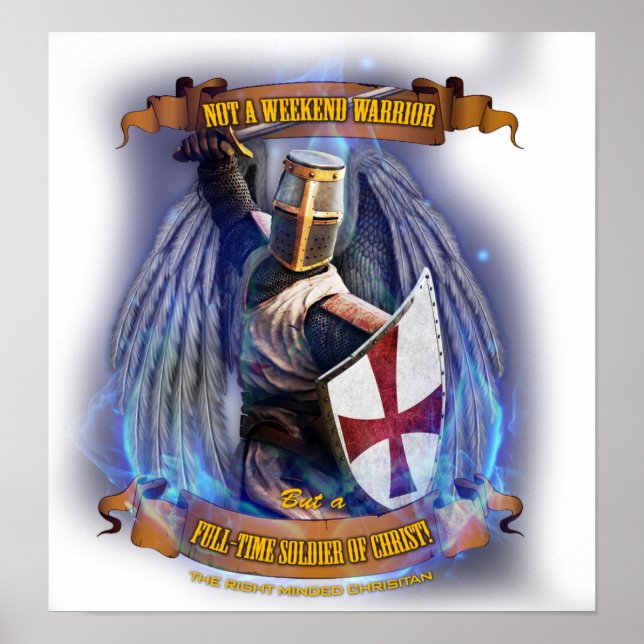 Poster du soldat Christian Knight (Devant)