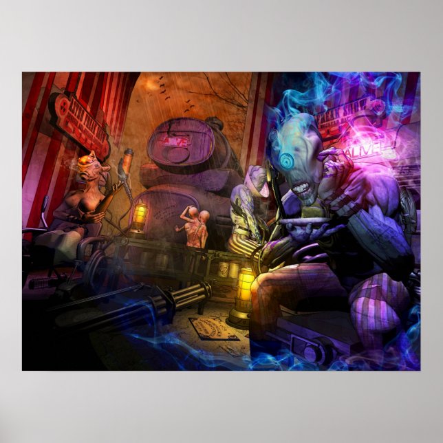 Poster du spectacle Astro Freak (Devant)
