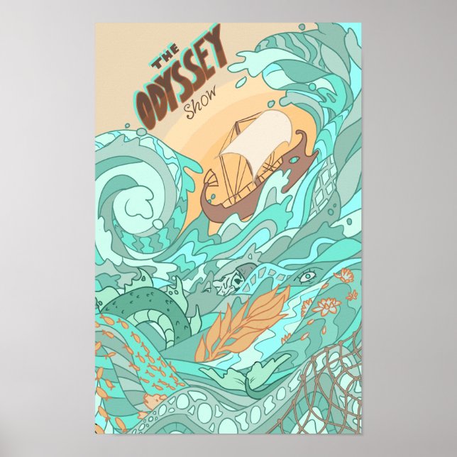 Poster du spectacle Odyssey (Devant)