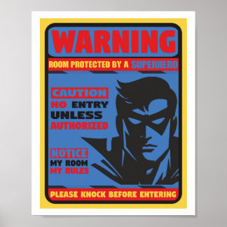 Poster du super-héros