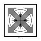 Poster du symbole de la Terre