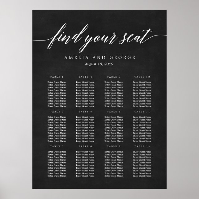 Poster du tableau de bord de l'assise de script mo (Devant)