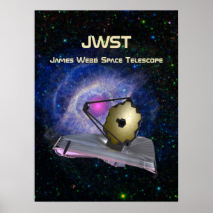 Poster du télescope spatial James Webb