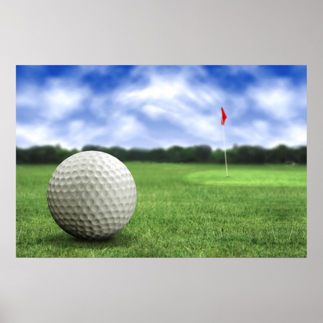 Poster du terrain de golf Ball (Devant)