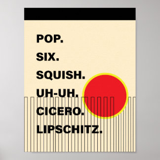 Poster du théâtre musical moderne - Chicago