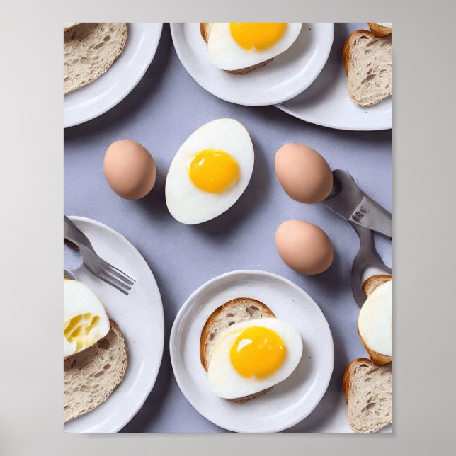 Poster du thème du petit-déjeuner (Devant)