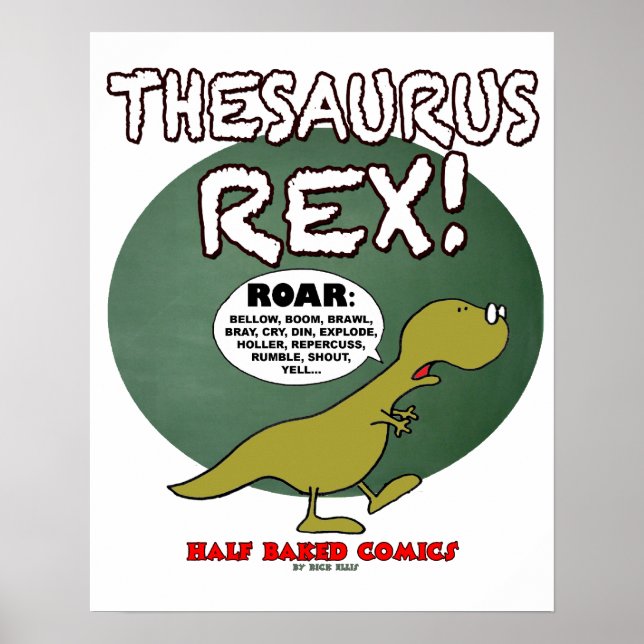 Poster du Thesaurus Rex (Devant)