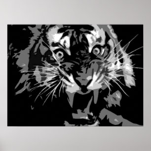 Poster du tigre en ruines