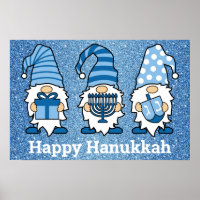 Poster du trio Hanoukka Gnomes