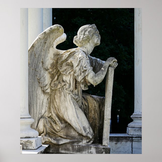 Poster du Vieux Cimetière Angel sans visage (Devant)