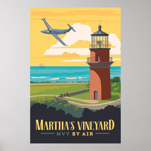 Poster du vignoble de Martha (Devant)