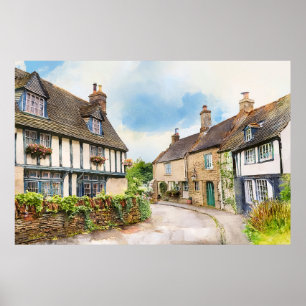 Poster du village anglais
