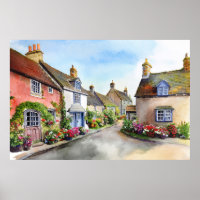 Poster du village anglais
