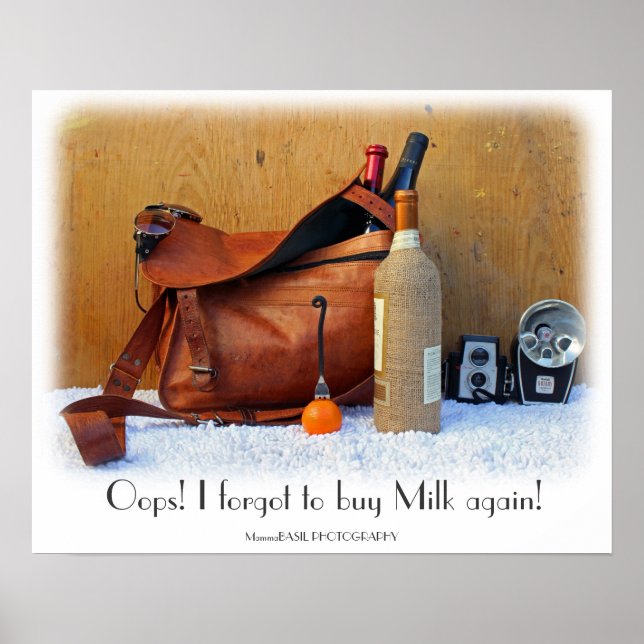 Poster du vin amusant ! (Devant)