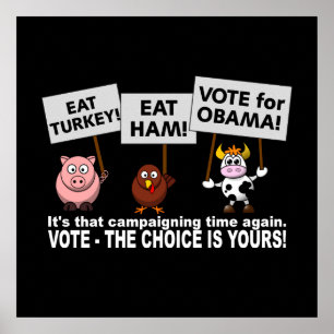 Poster du vote Obama