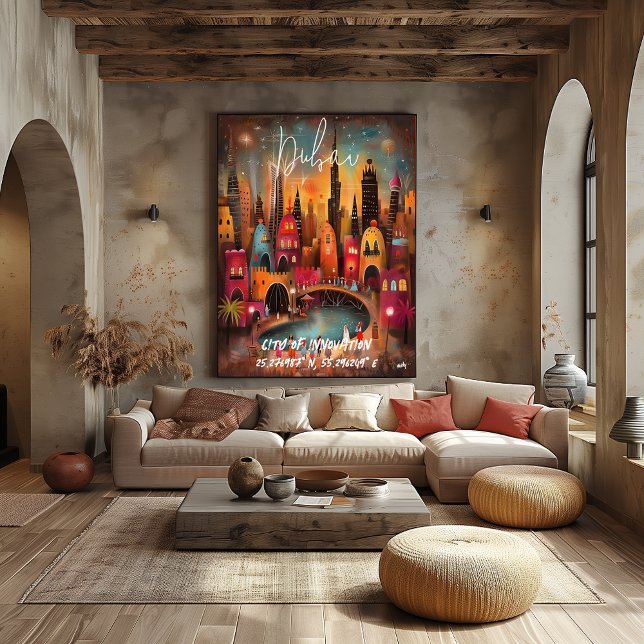 Poster Dubai: Ciudad de Innovación (Créateur téléchargé)