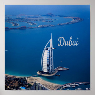 Poster Dubaï Émirats arabes unis Burj Al Arab