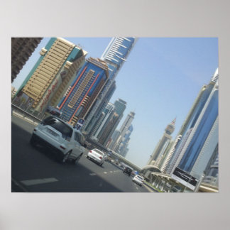 Poster Dubaï High, Émirats arabes unis