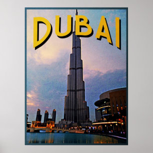 Poster Dubaï Travel