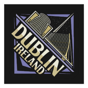 Poster Dublin Irlande