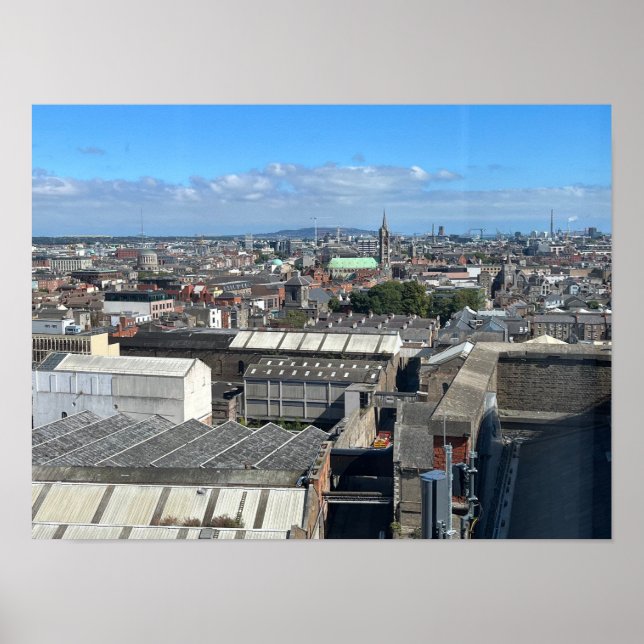 Poster Dublin Irlande Europe (Devant)