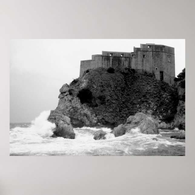 Poster Dubrovnik, Croatie 169 (Devant)