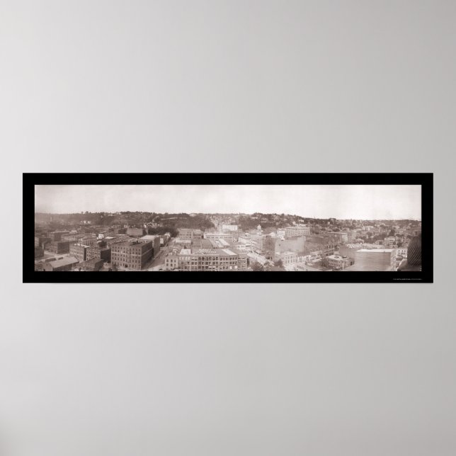 Poster Dubuque, IA Photo 1907 (Devant)