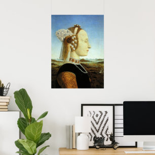 Poster Duchesse d'Urbino, Battista Sforza