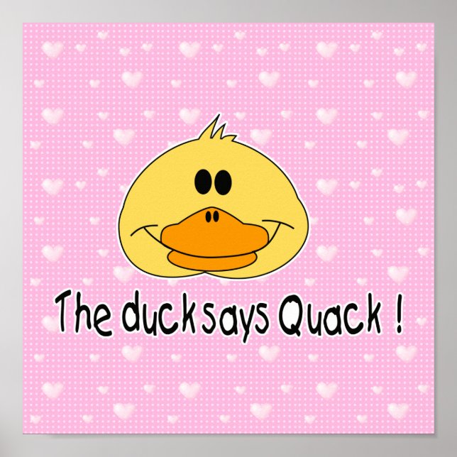 Poster Duck Dit Quack (Devant)