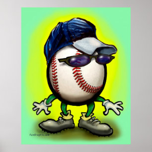 Poster Dude de baseball