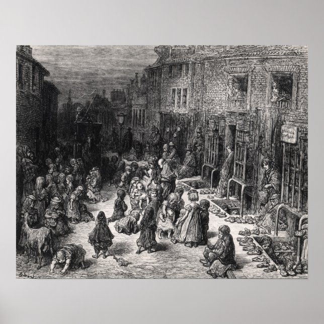 Poster Dudley Street, sept cadrans (Devant)