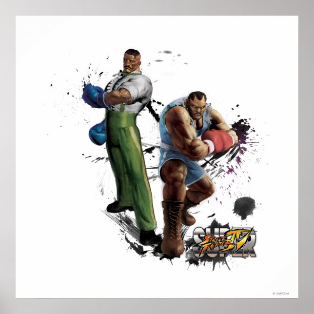 Poster Dudley Vs. Balrog (Devant)