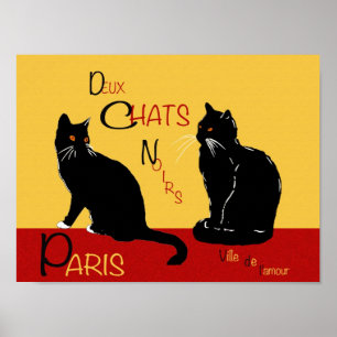 Poster Duex Conversations Noirs