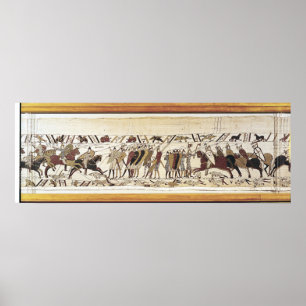 Poster Duke William Exhorts ses troupes