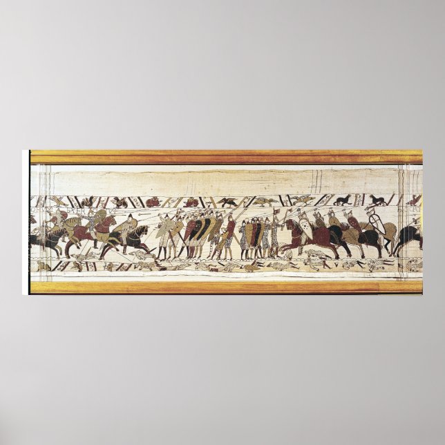 Poster Duke William Exhorts ses troupes (Devant)