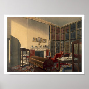 Poster Duke's Own Room, Apsley House, par T. Boys (couleu