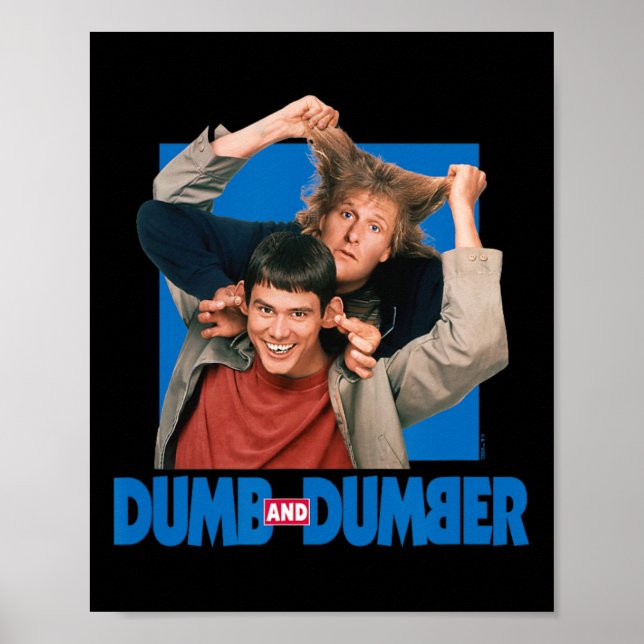 Poster Dumb Et Dumber - Lloyd Christmas Et Harry Dunne (Devant)