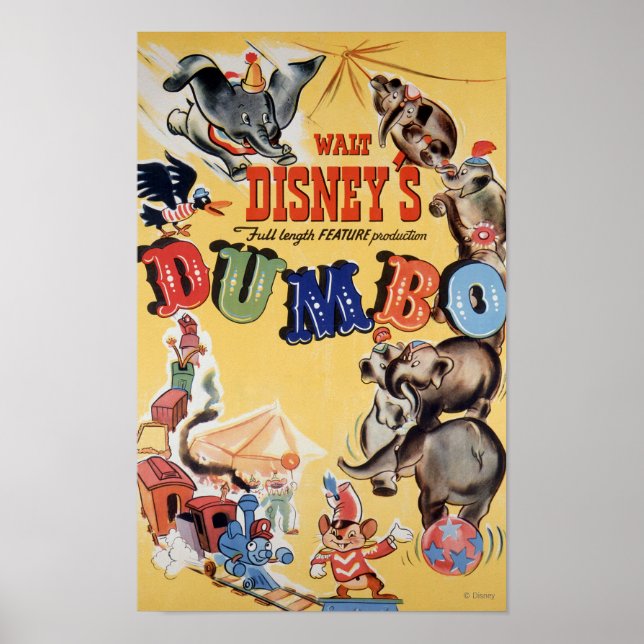 Poster Dumbo Circus (Devant)