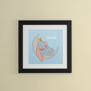 Poster Dumbo et Timothy endormis personnalisés