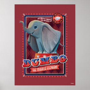 Poster Dumbo  L'Art Cirque "Miracle Elephant"