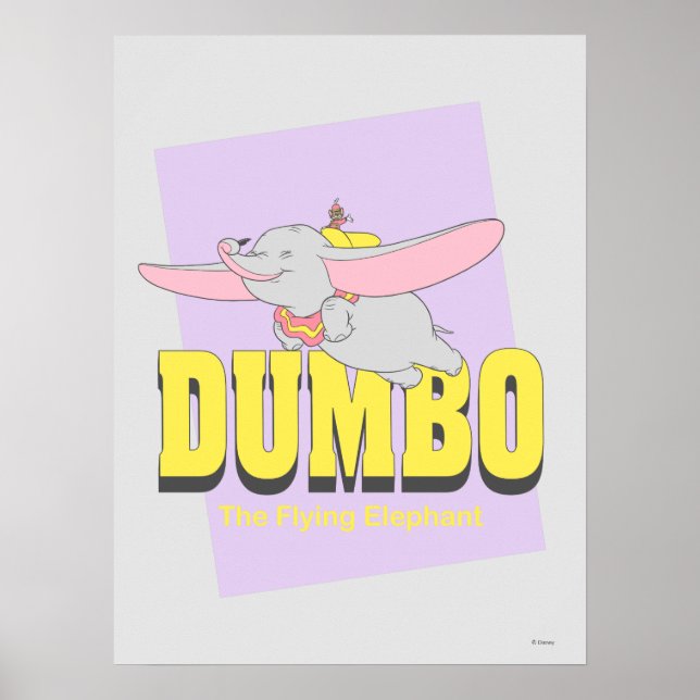 Poster Dumbo l'éléphant volant (Devant)