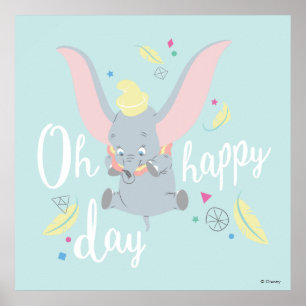 Poster Dumbo   Oh Joyeux Jour