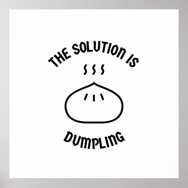 Poster Dumpling (Devant)