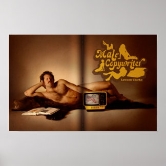 Poster d'un auteur de lettres