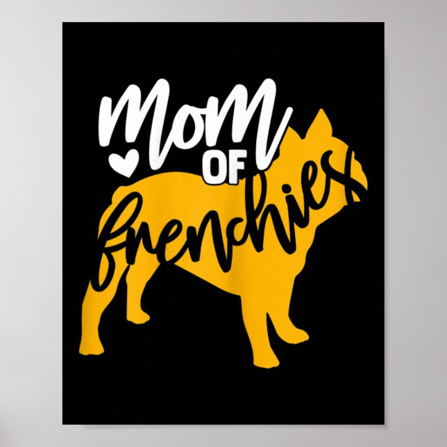Poster D'Un Bulldog Français 1 (Devant)