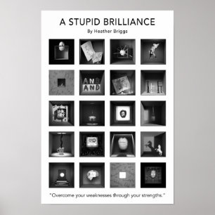 Poster d'une brillance stupide 13x19