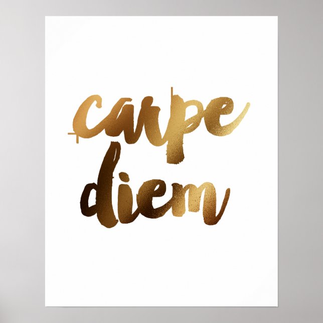 Poster d'une citation motivationnelle pour brosse  (Devant)