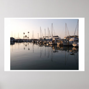 Poster Dunedin Florida Marina