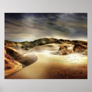 Poster Dunes de la mer du Nord